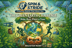 सेहत और पर्यावरण का अनूठा संगम, ‘स्पिन एंड स्ट्राइड’ लाया ‘द ग्रीन अर्थ चैलेंज 2026’